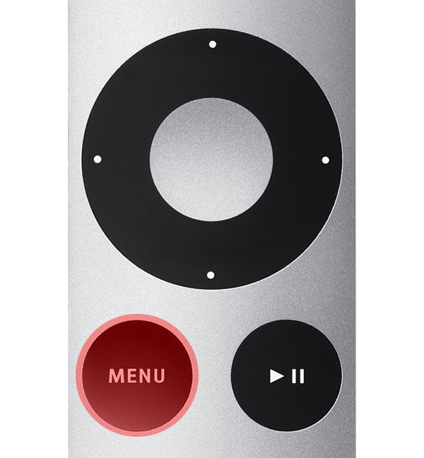 Apple TV Home Button