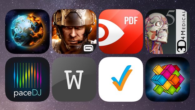 Kostenlose und reduzierte Apps für iPhone, iPad und Mac zum Wochenende