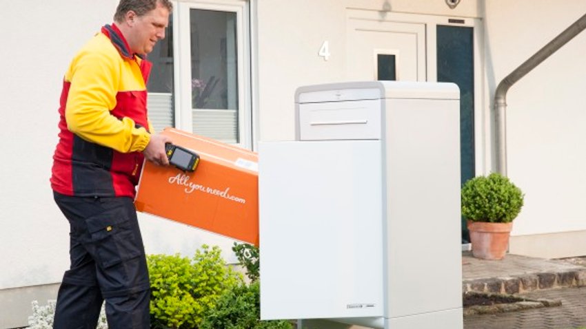 DHL Paketkasten bestellen Pakete zu Hause jederzeit