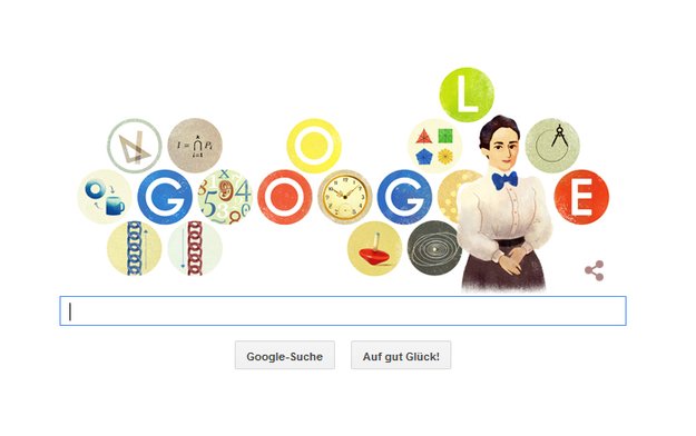 Emmy Noether: Mathe, Algebra, Theoreme - Was zeigt Google heute am 23. März?
