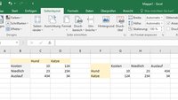 Excel: Transponieren (Spalten & Zeilen vertauschen ) – so geht's