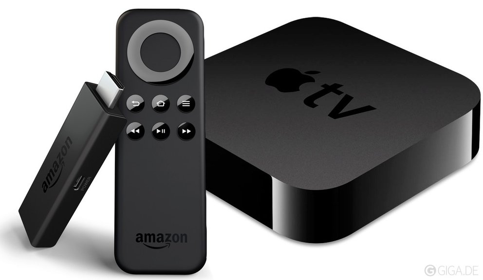 Apple TV versus Fire TV Stick: Videostreaming mit Amazon und Apple