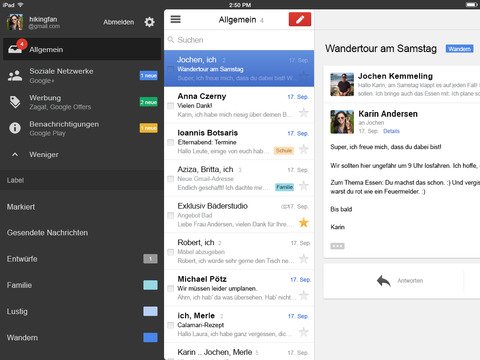 Gmail für iOS: Version 4.0 bringt neue Funktionen