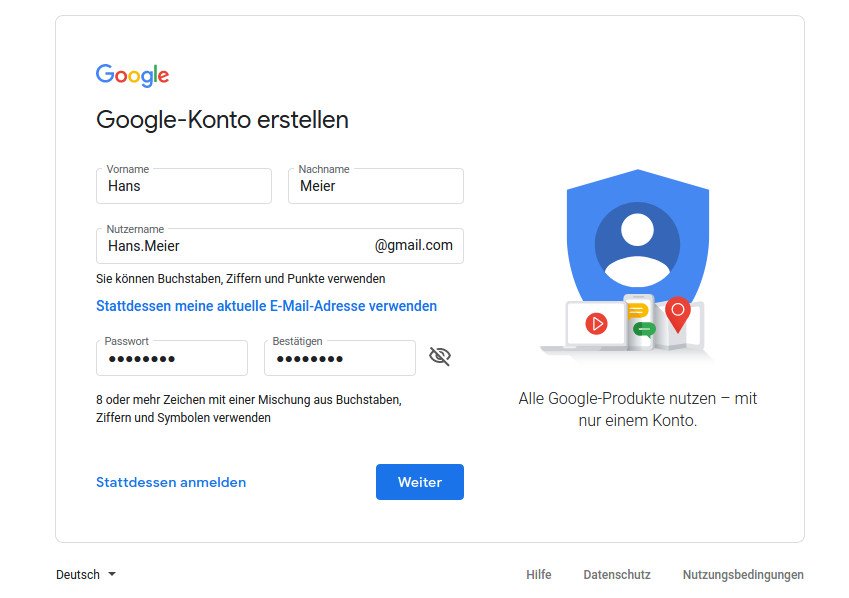 Google Konto Erstellen So Geht S