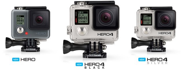 GoPro: Bedienungsanleitungen für alle Hero-Cams