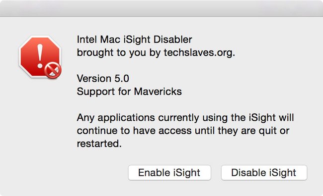 iSight Disabler