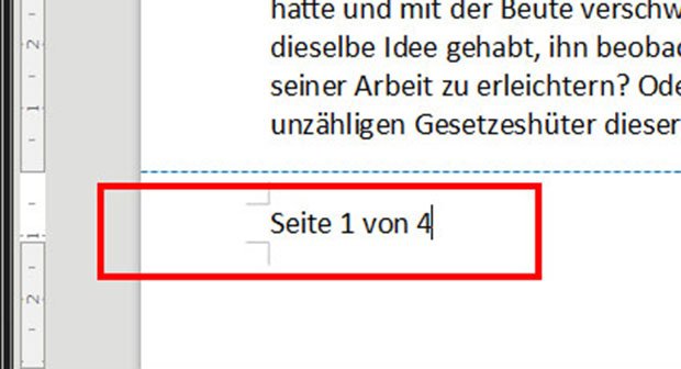 LibreOffice: Seitenzahlen einfügen – So geht's