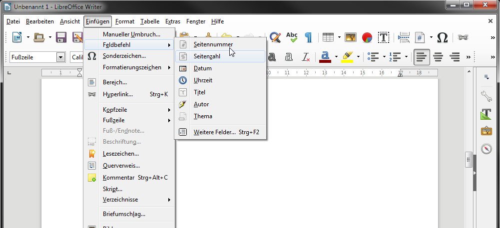 Libre Office Seitenzahlen Ab Seite 3 LibreOffice: Seitenzahlen einfügen – So geht's