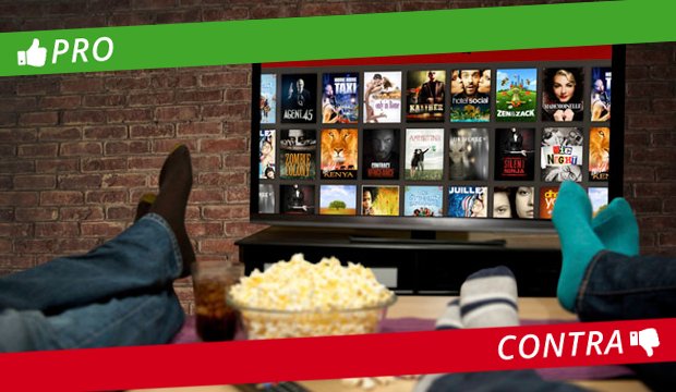 Pro & Contra: Netflix & Co vs. Video-Verleih