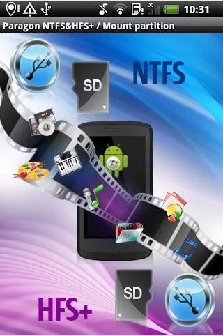 App Paragon NTFS & HFS+