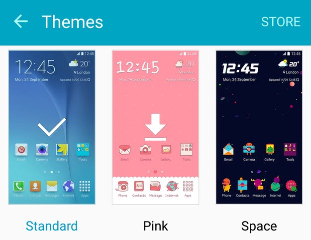 Samsung Galaxy S6: Ab April kann man eigene Themes erstellen