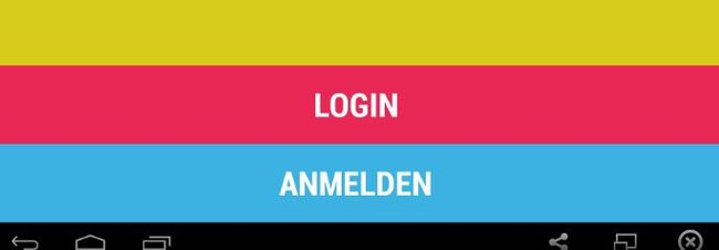 Snapchat-Login in BlueStack Apps Player.