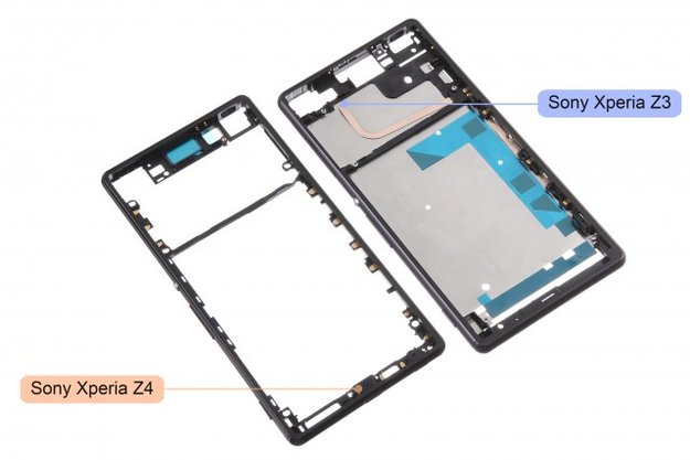 Sony Xperia Z4: Mutmaßliche Bauteile deuten schlanke Bauform an; kein microSD-Slot