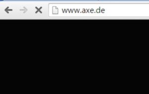Axe-Werbung öffnet sich in neuem Browser-Tab: Was ist da los?