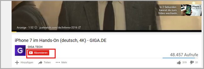 YouTube: Ohne Abos, keine Reichweite und keine Umsätze.