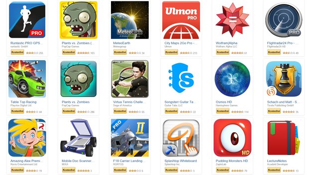 Amazon: 26 Apps im Gesamtwert von 100 Euro für kurze Zeit kostenlos