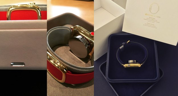 Apple Watch Edition: Fotos zeigen Verpackung und Ladestation