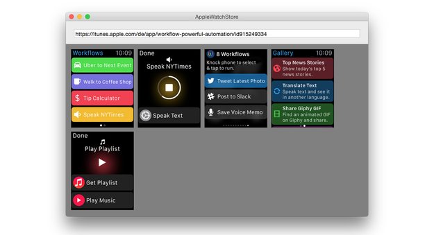 Apple Watch: App erlaubt Blick auf Screenshots der WatchKit-Apps