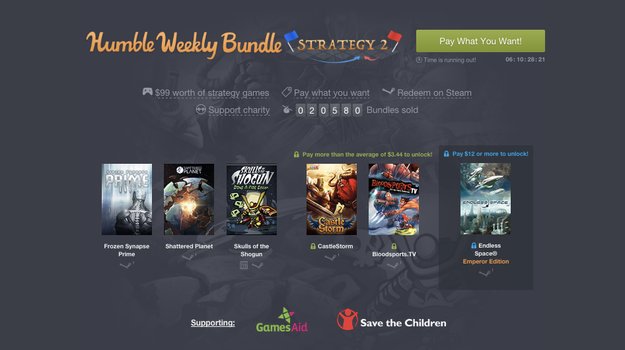 Humble Weekly Bundle: Strategie-Titel im Angebot