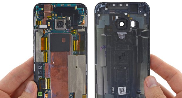 HTC One M9: Teardown belegt schlechte Reparierbarkeit
