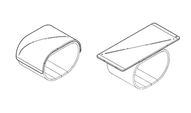 LG erhält Patent für faltbaren Smartphone-Wearable-Hybriden