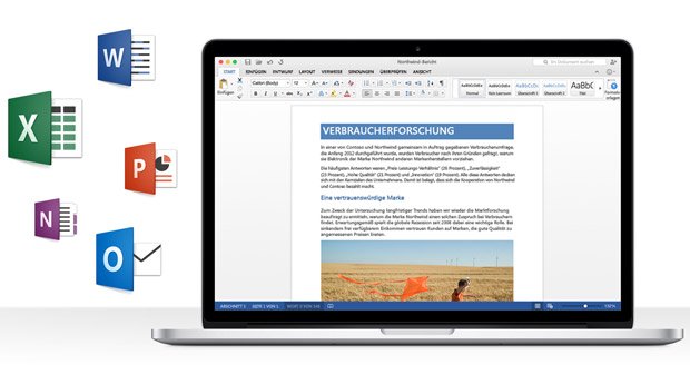 How to update ms office 2016 on mac