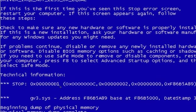 Ntoskrnl.exe: Immer wieder Bluescreen