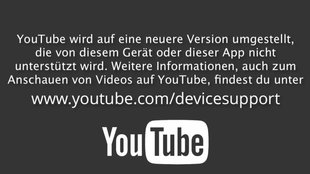 YouTube: Zugriff von alten Apple-TV- und iOS-Geräten wird abgeschaltet