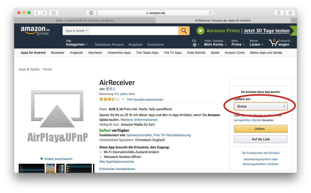 AirPlay mit dem Fire TV (Stick) – eine Alternative für Apple TV?