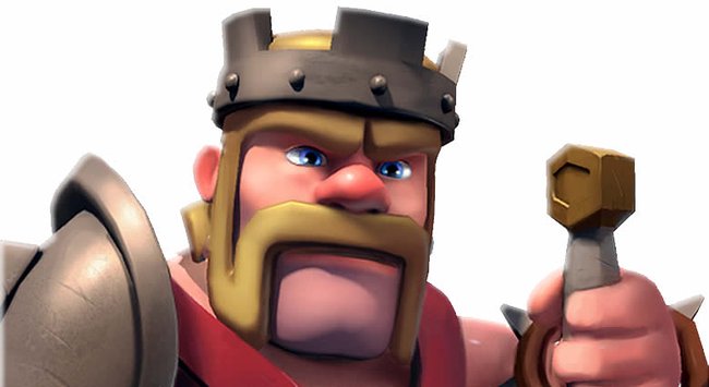 Clash of Clans Barbarenkoenig