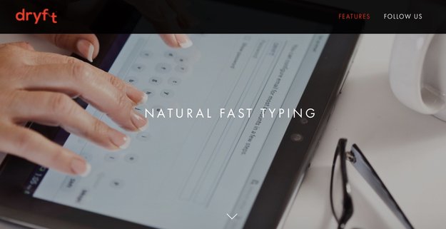Apple hat Tablet-Bildschirmtastatur-Entwickler Dryft übernommen