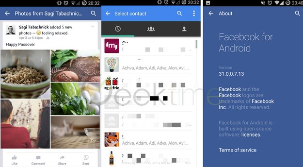 Facebook: „WhatsApp-Button“ wird in Android-App integriert