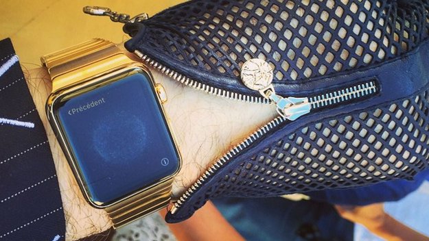 Unikat: Karl Lagerfelds besondere Apple Watch Edition