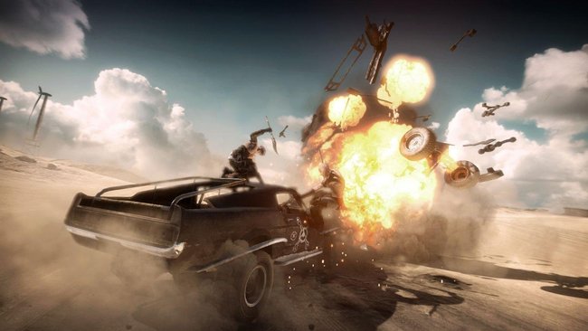 Mad Max: Fahrzeugkämpfe wie im Film soll das Spiel bieten.