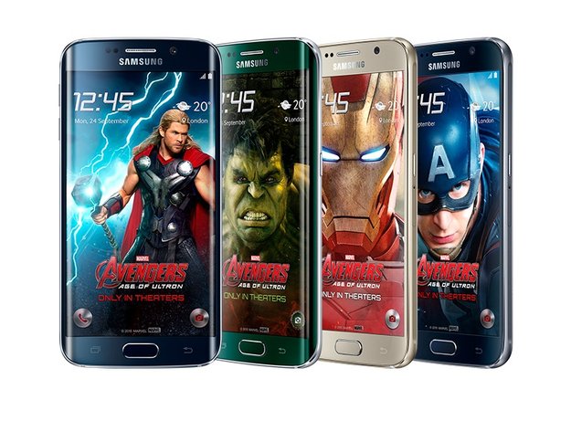 Samsung Galaxy S6: The Avengers-Themes und weitere Designs verfügbar