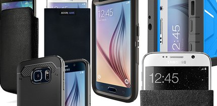 Samsung Galaxy S6 (edge): Hüllen, Cases, Taschen und Bumper aus Plastik, Leder und Stoff
