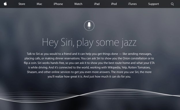 Siri: Apple präsentiert Assistenten auf neuer Website