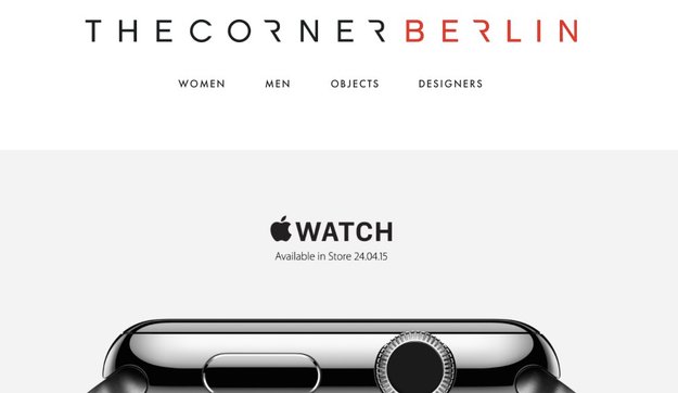 Apple Watch: Morgen in einigen Luxus-Boutiquen erhältlich
