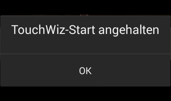 TouchWiz-Start angehalten bei Samsung Galaxy Note, S4 und Co. – Lösungen und Hilfe