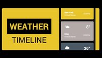 Weather Timeline – Forecast