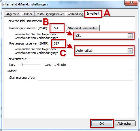 1&1-IMAP