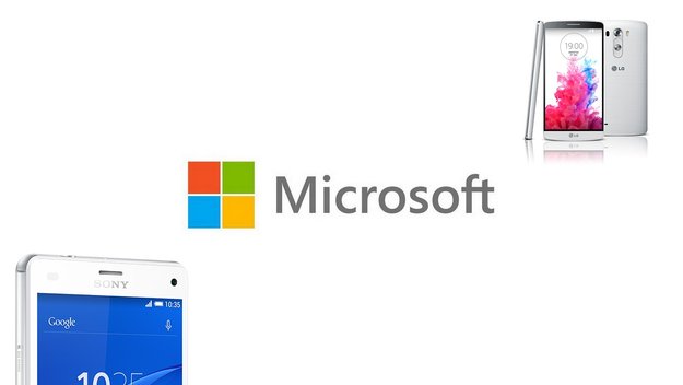 Microsoft: Kooperation mit Sony, LG und 18 weiteren Android-Herstellern angekündigt