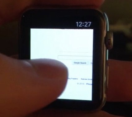 Apple Watch: Jailbreaker installiert Browser und iOS-Wörterbuch