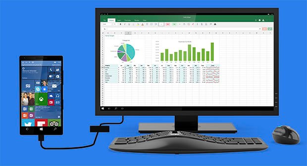 Continuum von Microsoft: Smartphones als PC bedienen