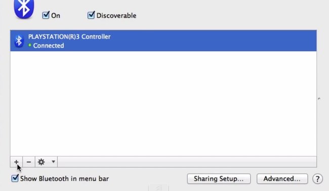 ps3 controller mac