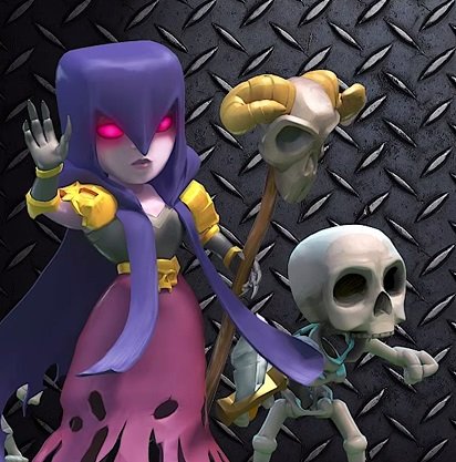Clash of Clans-Hexe: Mächtige Herrscherin über die Untoten