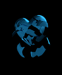 Apple Watch Animated Emoji Heart Blue