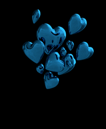 Apple Watch Animated Emoji Heart Blue