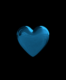 Apple Watch Animated Emoji Heart Blue