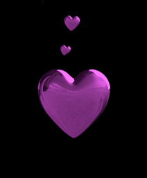 Apple Watch Animated Emoji Heart Purple